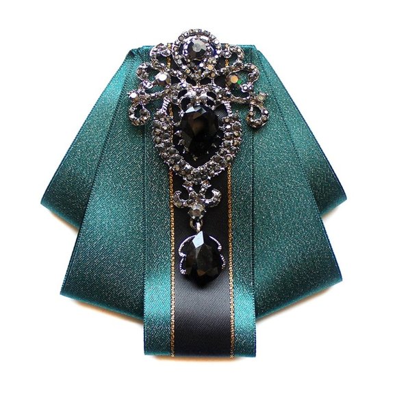 Other - Boy's Bow Tie Necktie Rhinestone Bow tie, Neck Brooch, Broach Gemstone, Necktie
